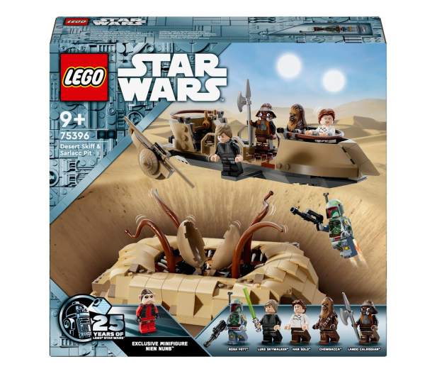 LEGO Star Wars 75396 Pustynna barka i jama sarlacca - 1266177 - zdjęcie